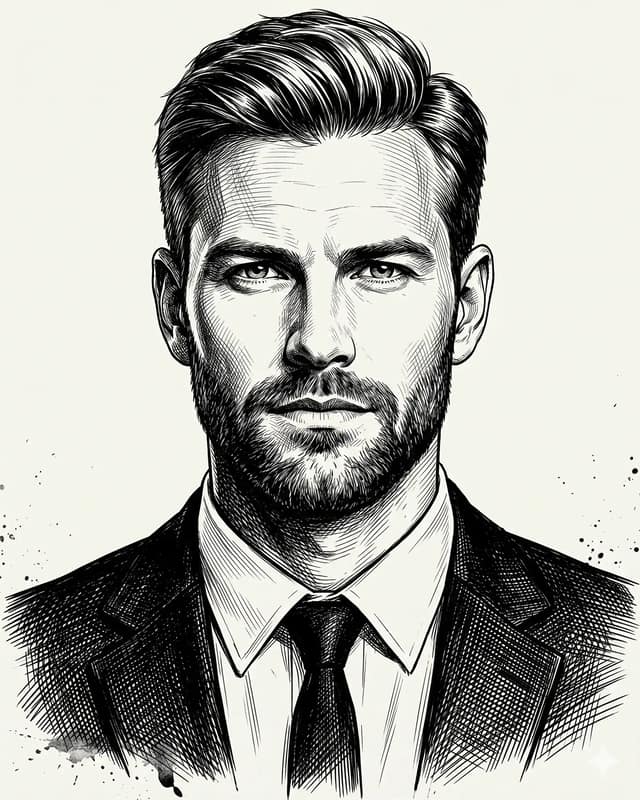 Reference image for a Black & White prompt in the Cinematic Night style